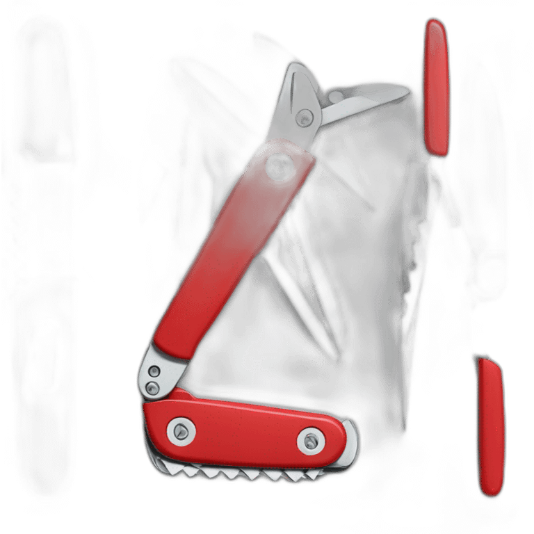 swiss army knife with all blades out emoji