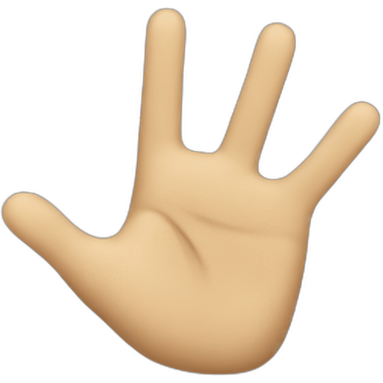 3 high five emoji