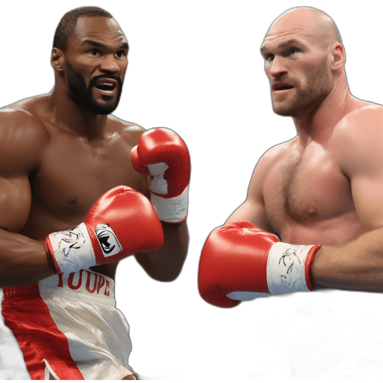 Francis nganou vs Tyson fury emoji