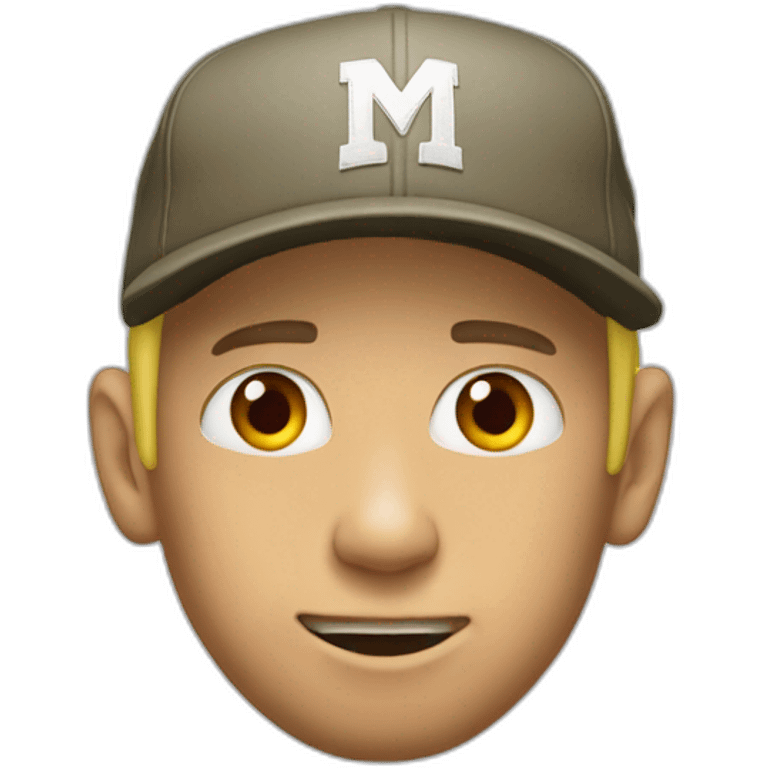 Eminem but his M&M’s emoji