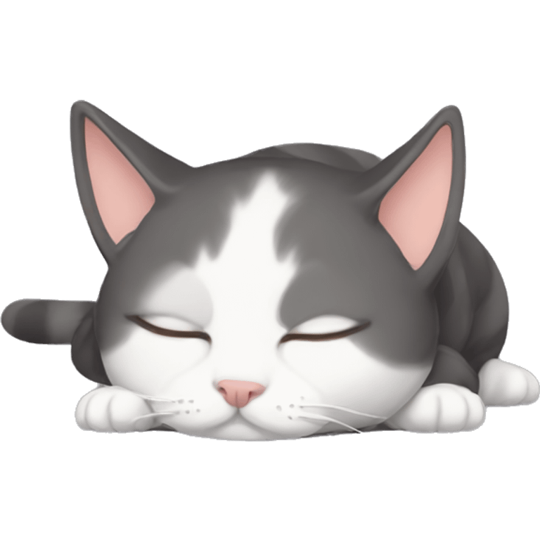 asleep cat emoji