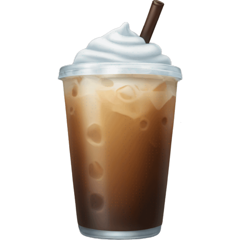 iced coffee emoji