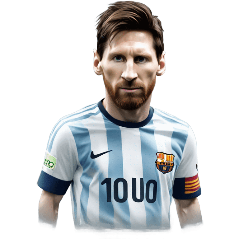 Lionel messi as a ghost emoji