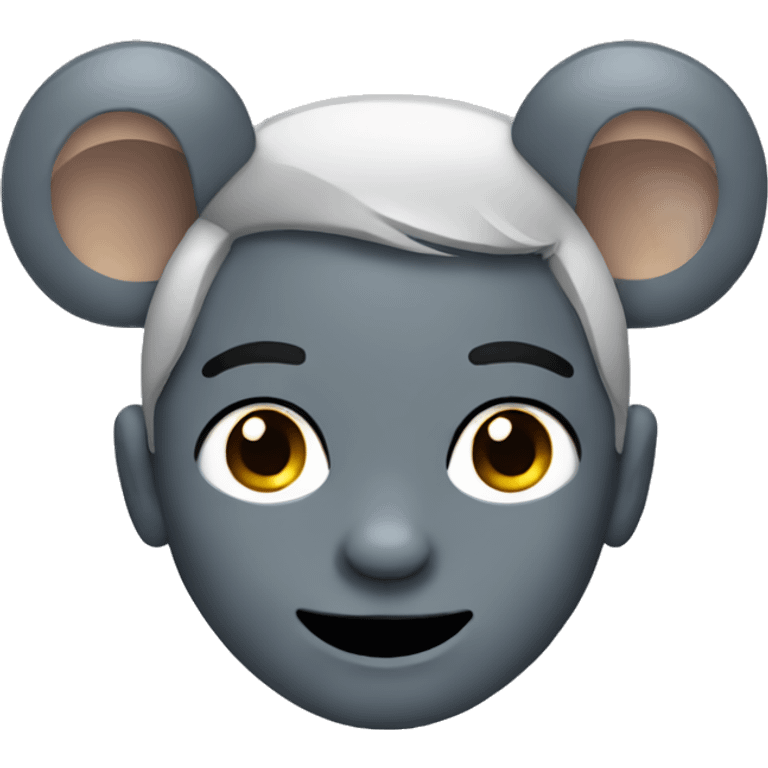 Men with koala ears emoji