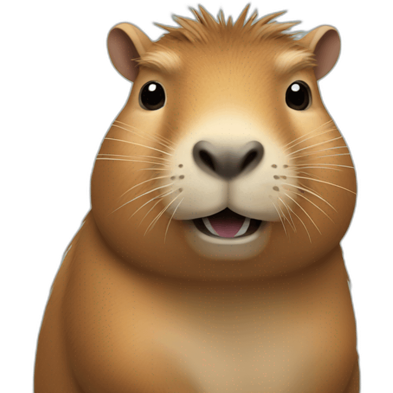 Capybara showing thumbs up emoji