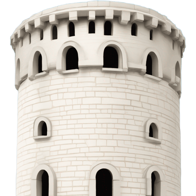 Thessaloniki white tower  emoji