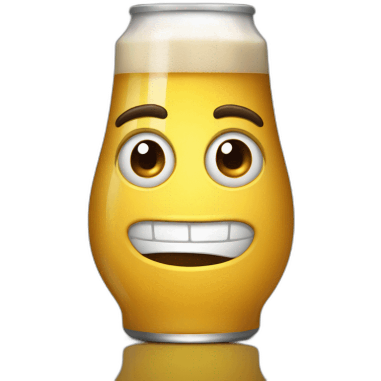 garrafa de cerveja emoji