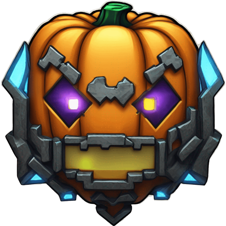 minecraft pumpkin halloween badge medal cyberpunk pokemon fear emoji