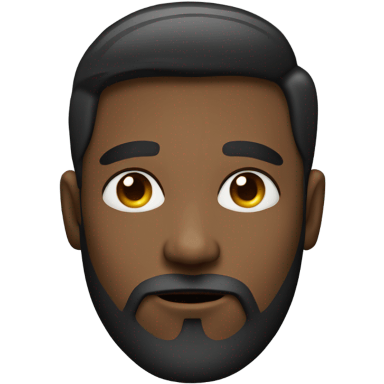 Gay bearded male portrait indoors  emoji