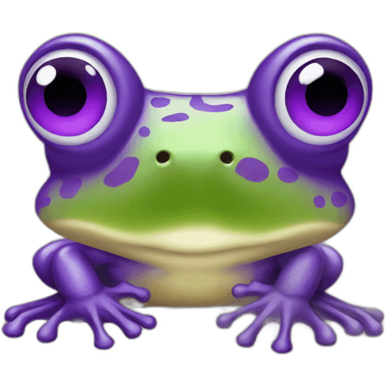 purple frog emoji