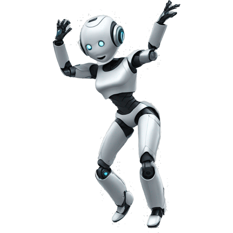 robot woman dancing emoji