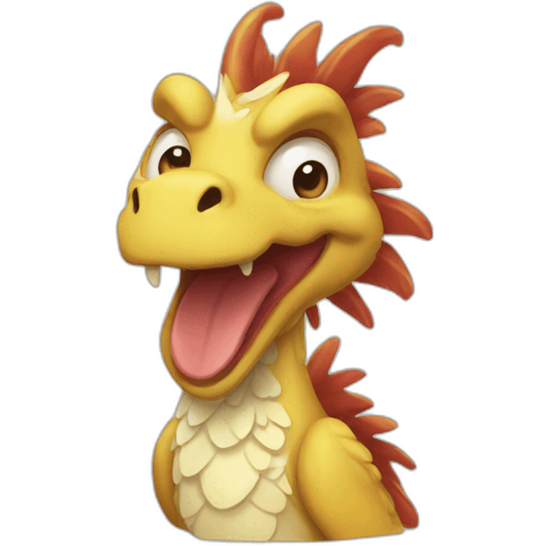 chiken dragon emoji