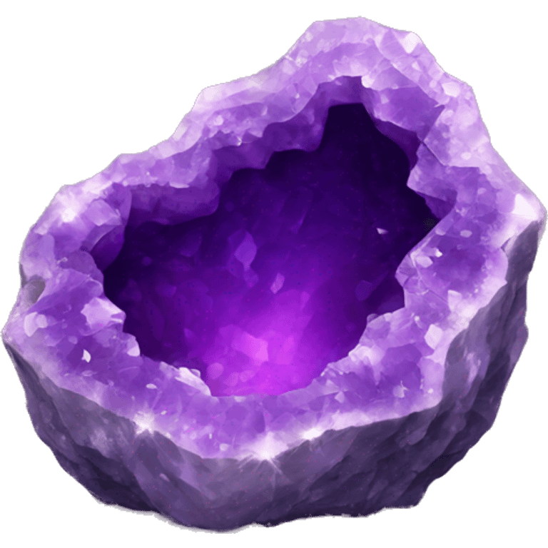 amethyst geode emoji