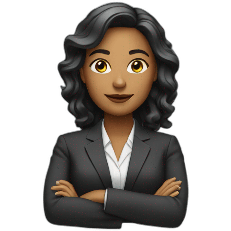 Business woman  emoji