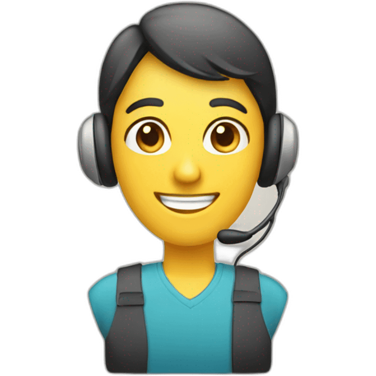 Customer service emoji