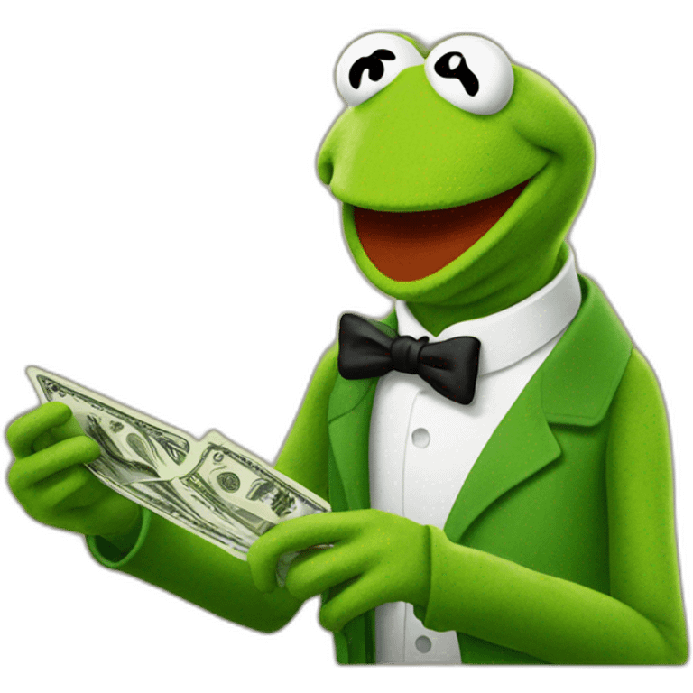 kermit gambling emoji