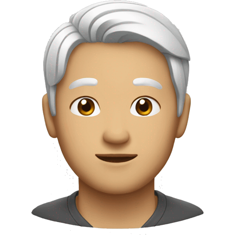 housewhite who asian man emoji