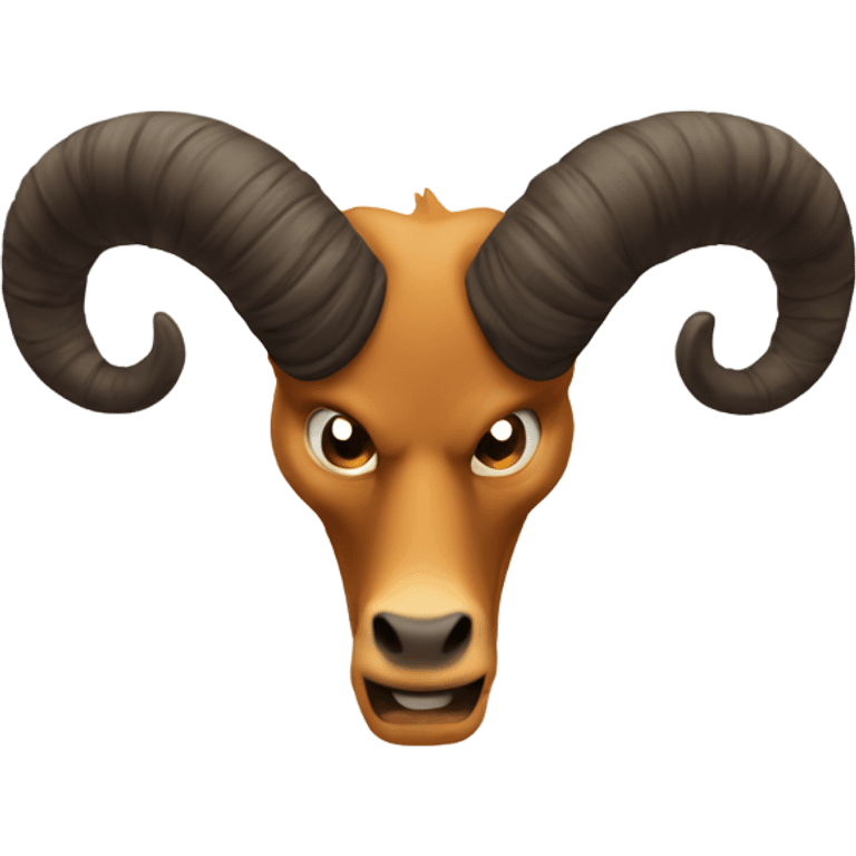 Upside down horns down emoji