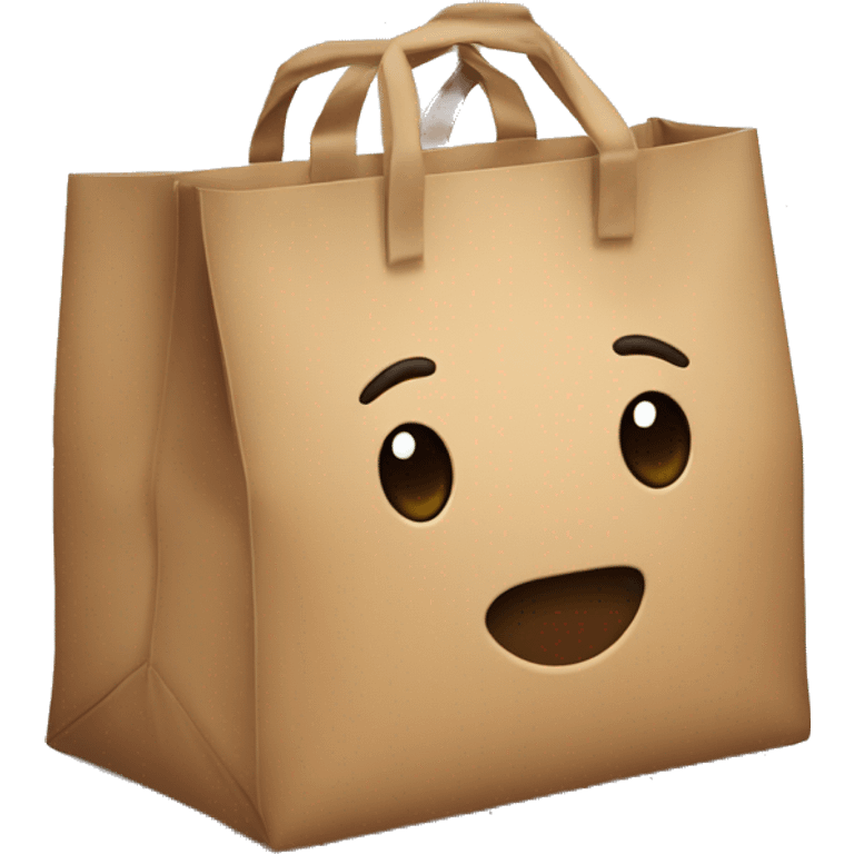 food delivery bag emoji