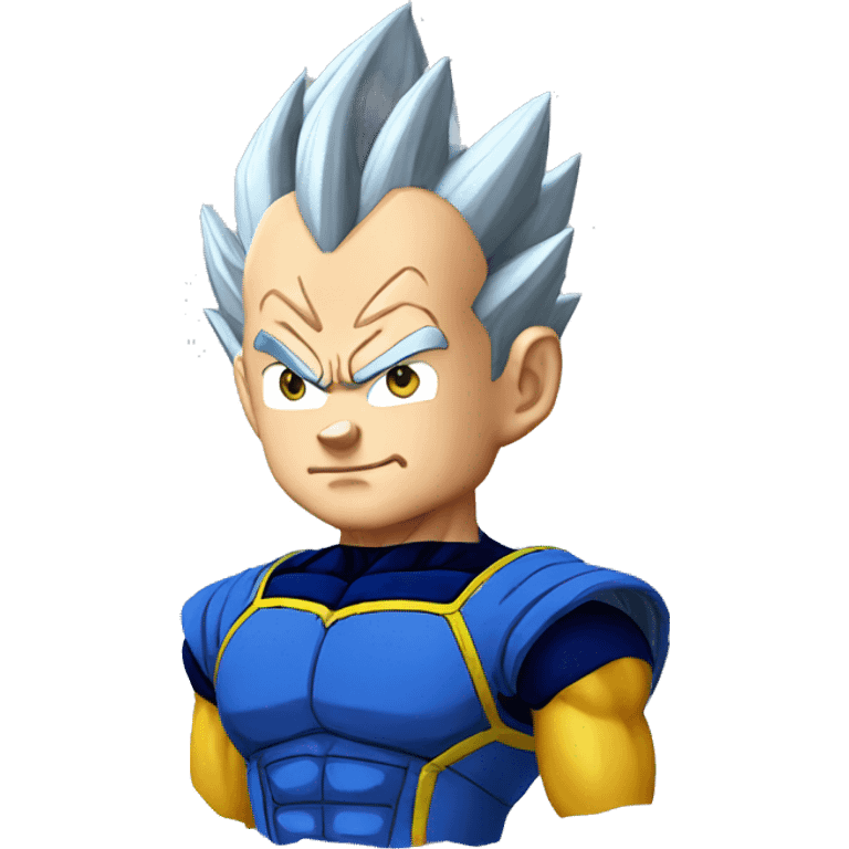 Vegeta from dragon ball emoji