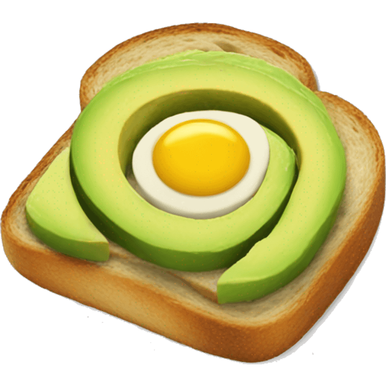 Avocado toast emoji