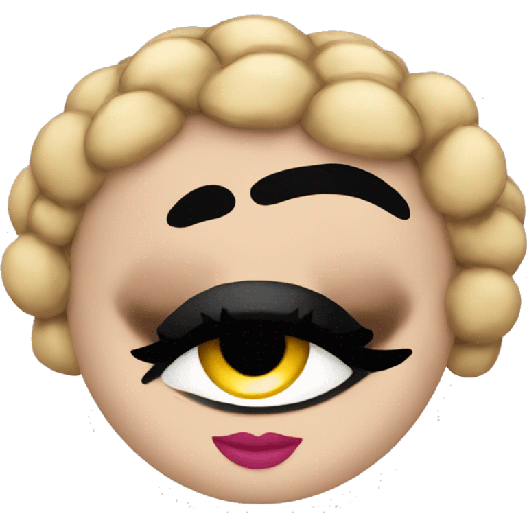 Chanel makeup  emoji