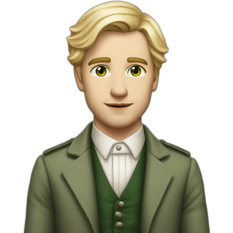 Full-length-fit-young-british-male-historian-with-blonde-hair-and-green-eyes emoji