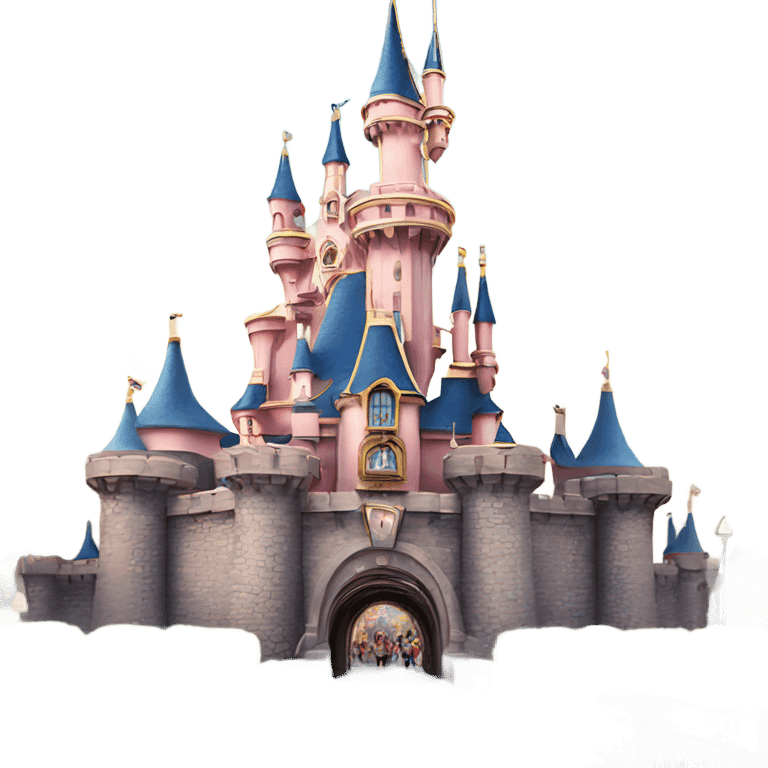 Disneyland paris castle emoji