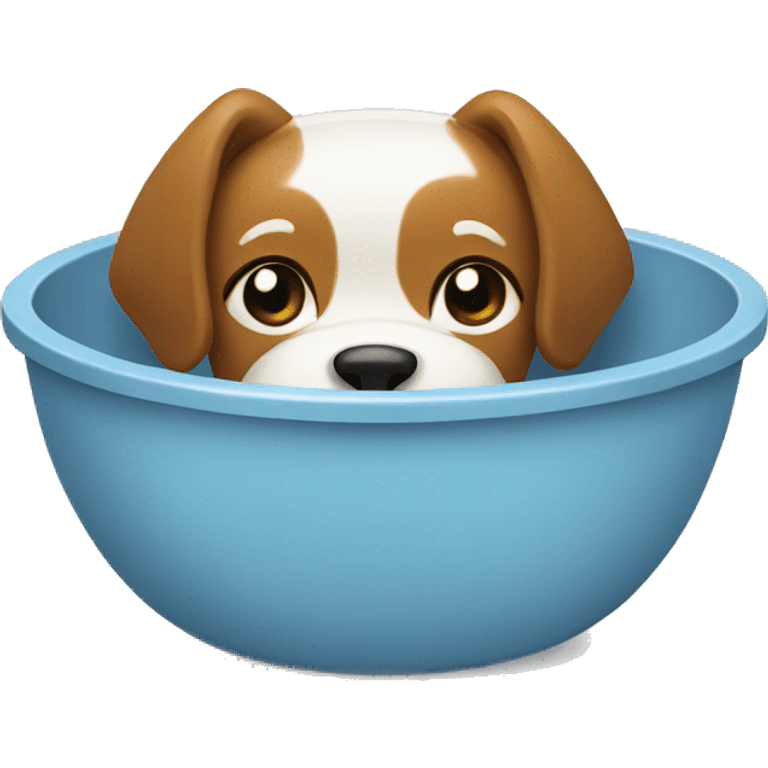 dog bowl with water emoji