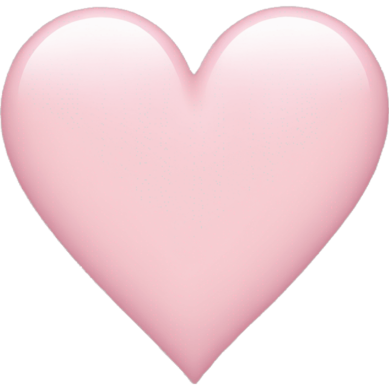 light pink heart  emoji