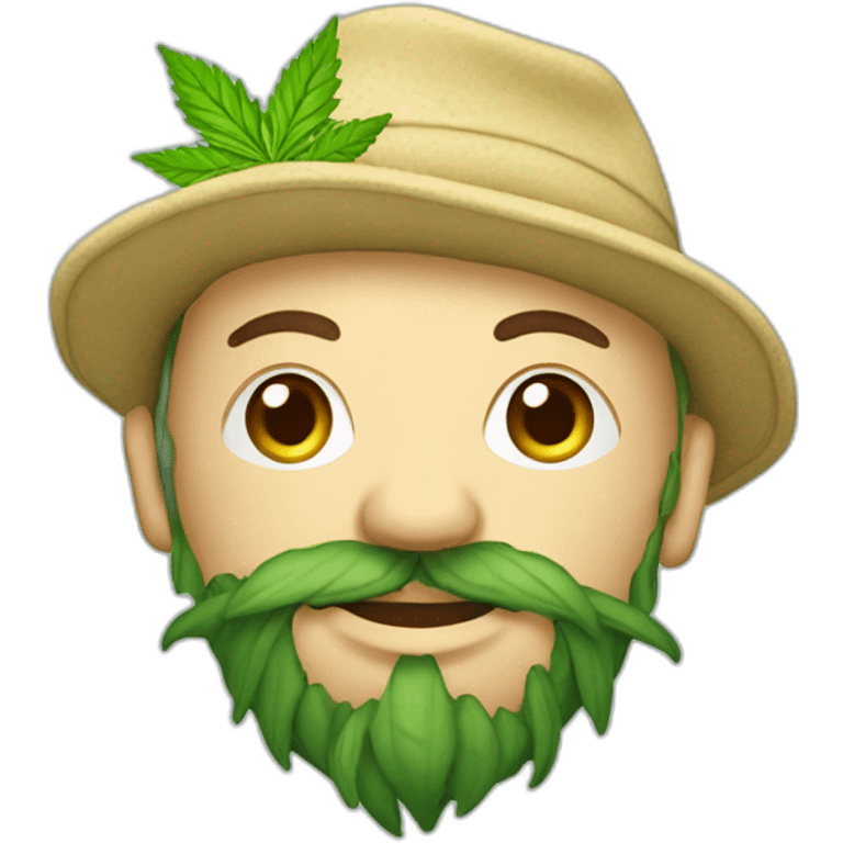 Cannabus grower emoji