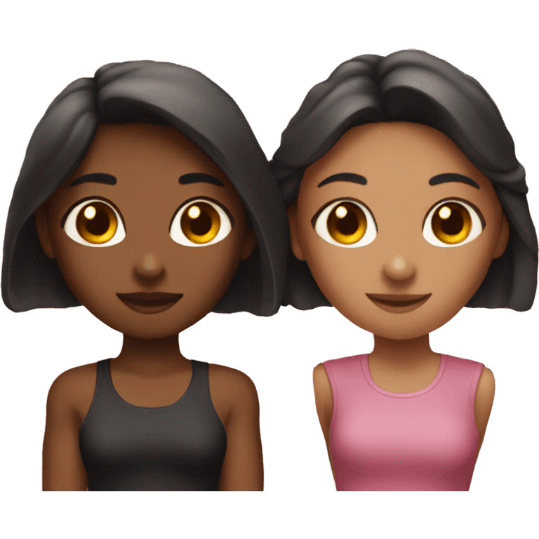 two girl friends emoji