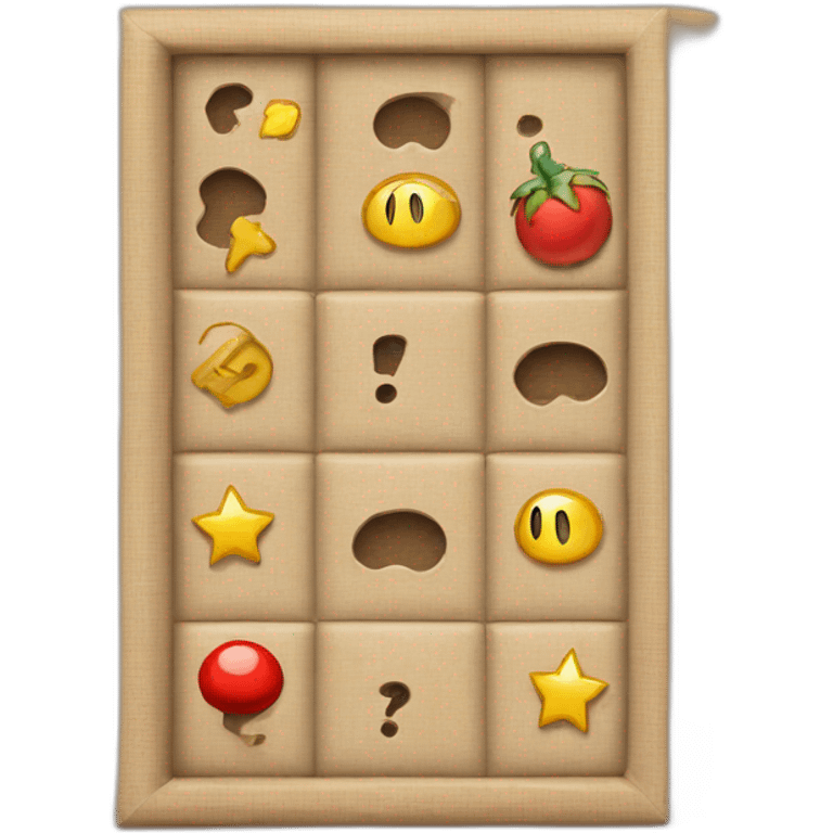 super mario question box emoji