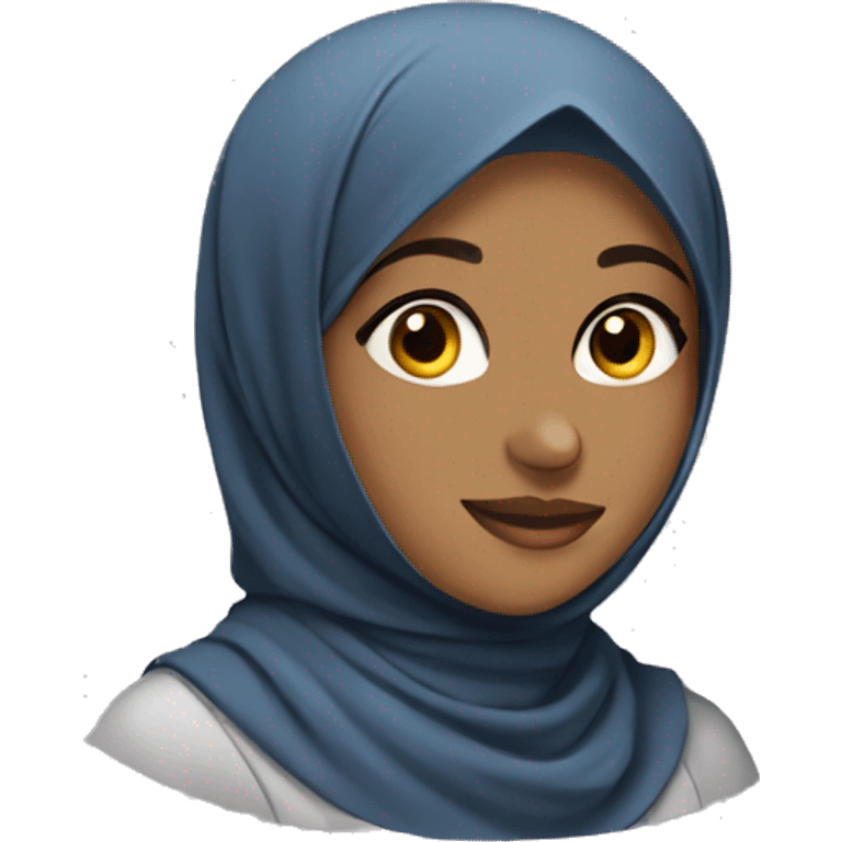 Hijab girl emoji