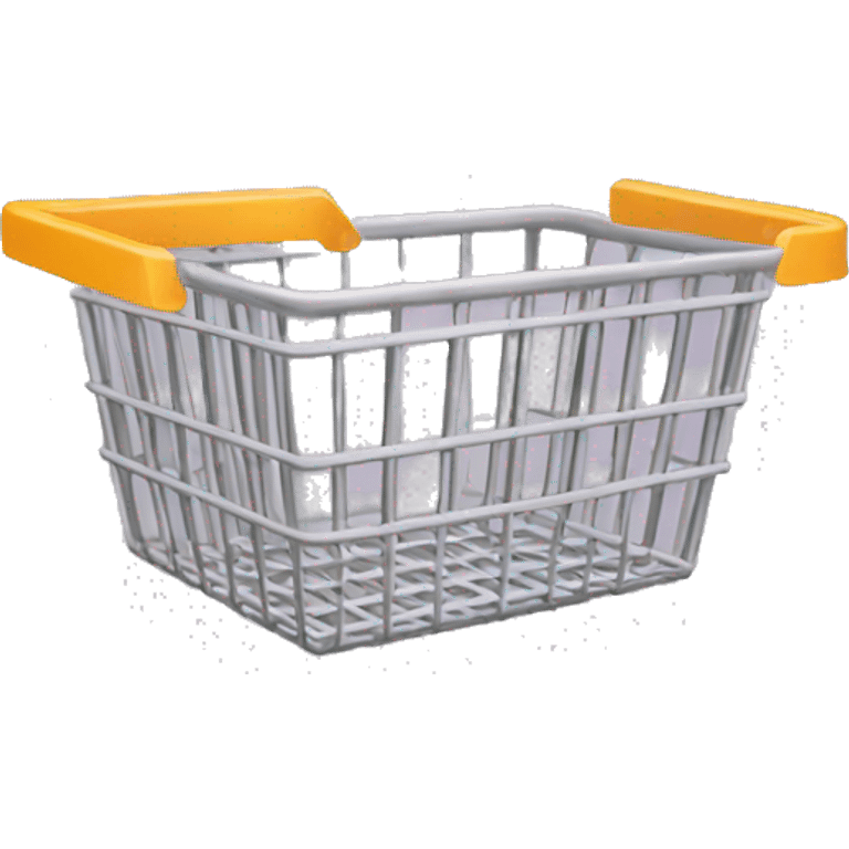 empty shopping basket side emoji