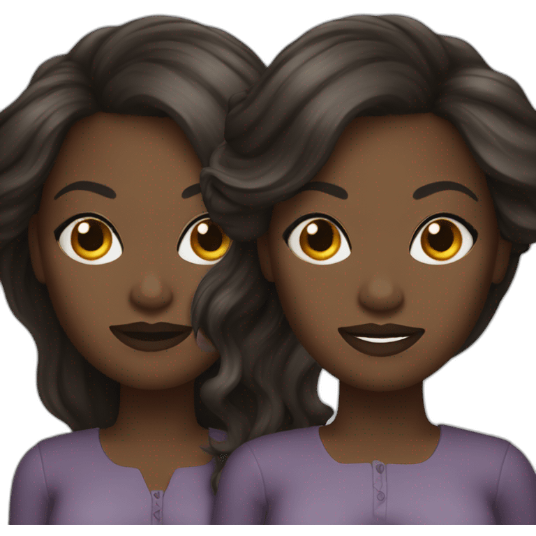 viola davis with long dark hair emoji