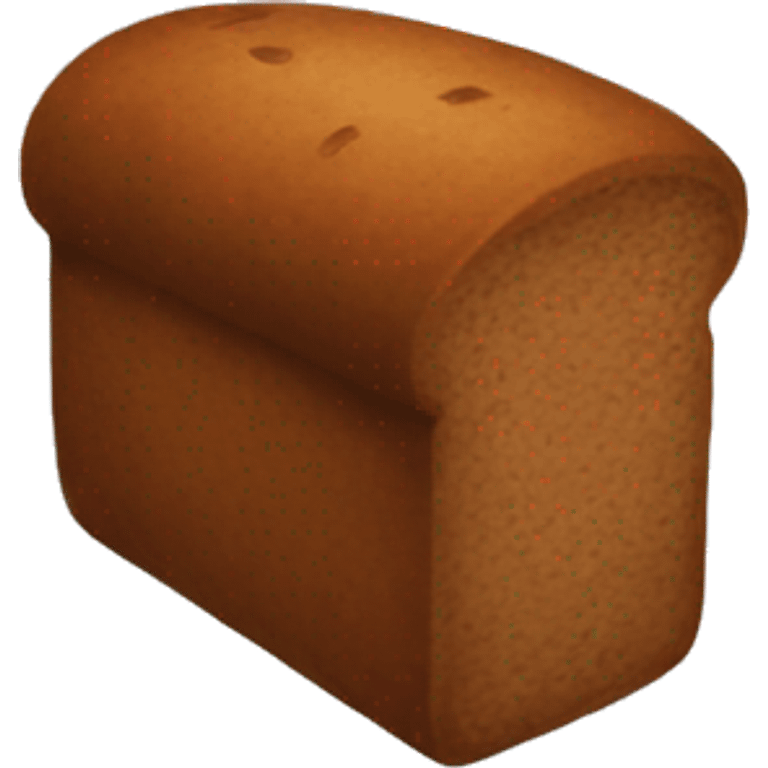 dark brown bread emoji