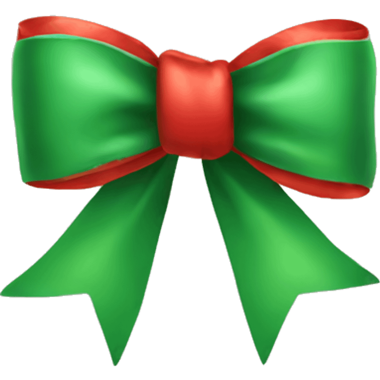 Christmas bow  emoji