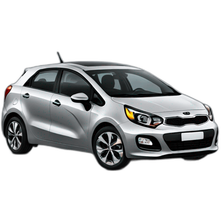 Kia rio negro emoji