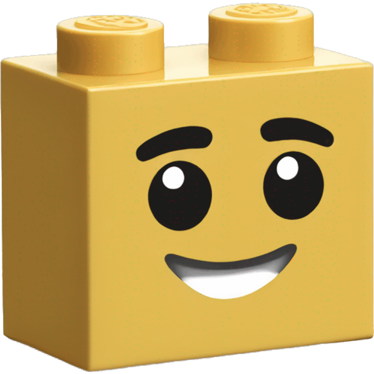 lego brick emoji