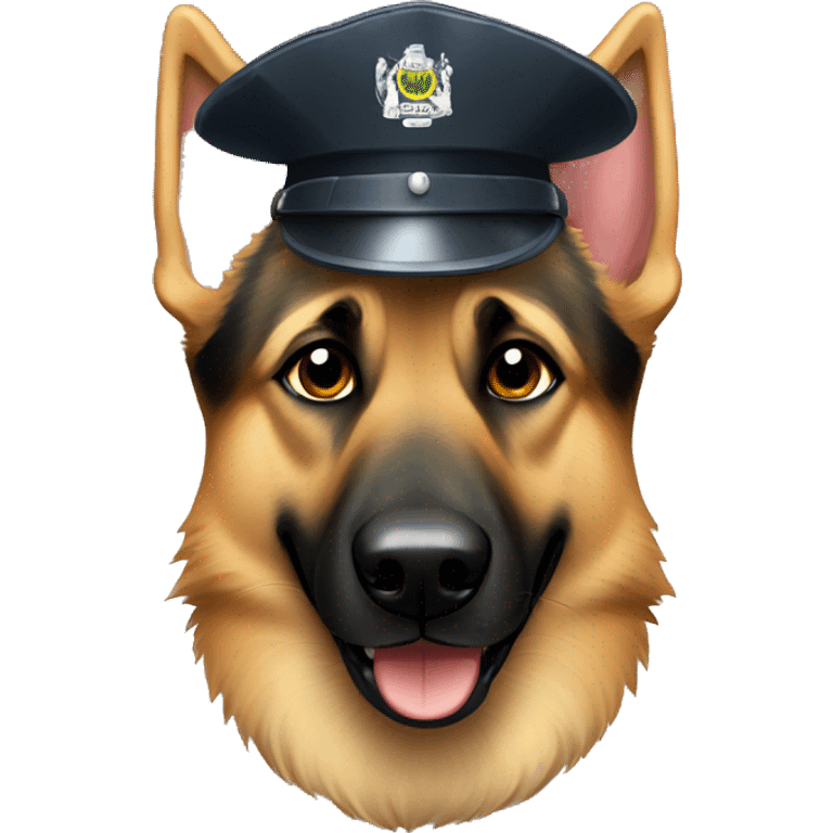 German shepherd k9 uniform  emoji