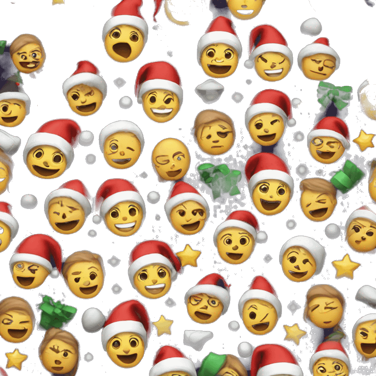 Christmas song contest emoji