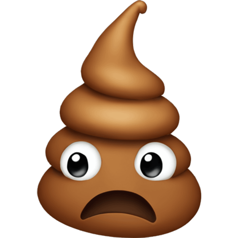 poop, surprised, birthday hat emoji