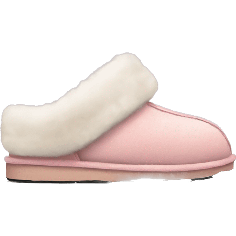 light pink ugg slippers  emoji