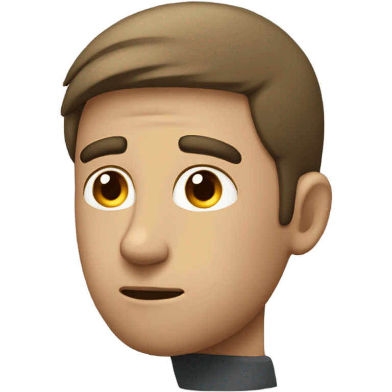 man with hand on head emoji