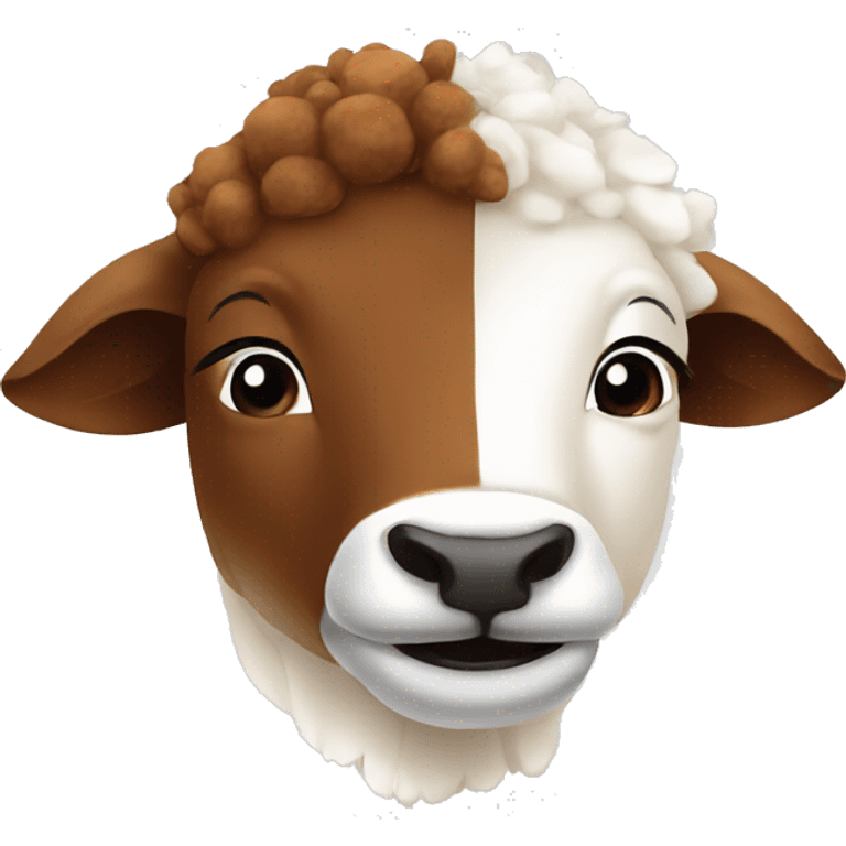 Chèvre marron emoji