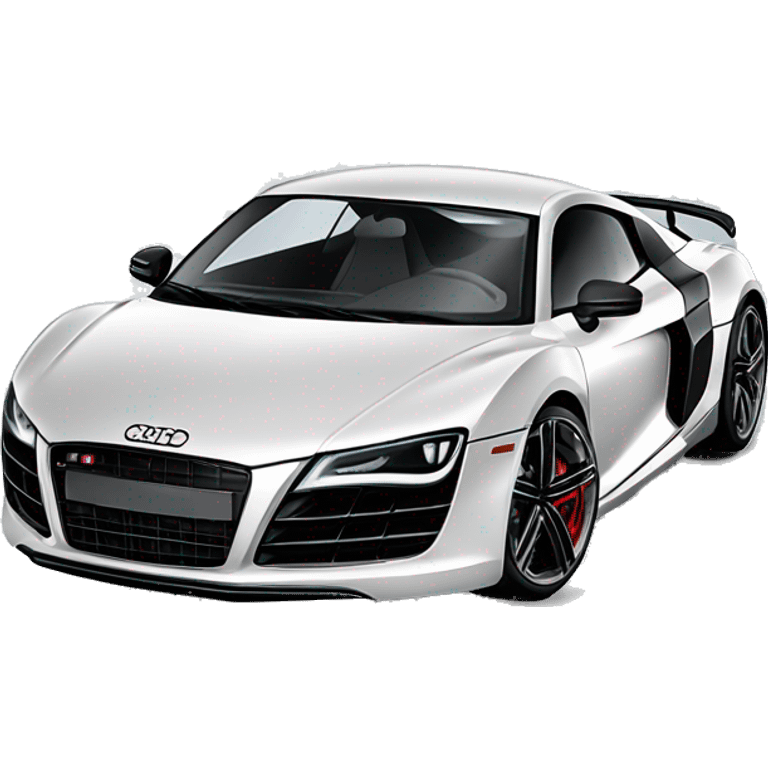 Une audi r8 Abt emoji