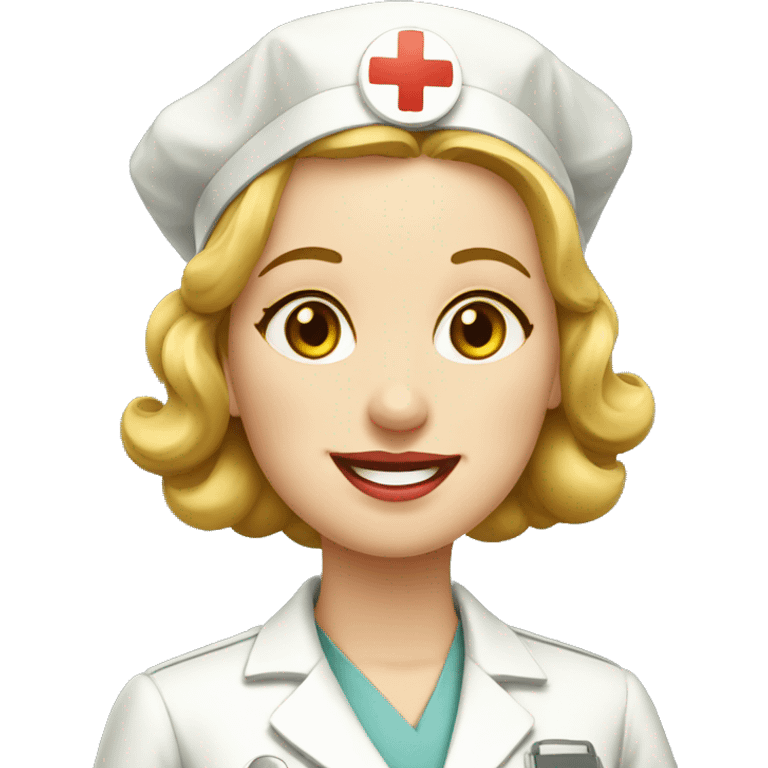 nurse in 1940 emoji