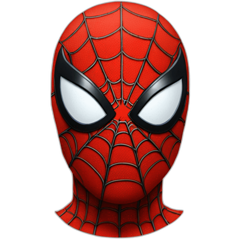 spiderman-face-in-a-circle-red emoji