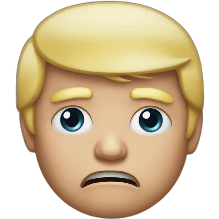 trump crying emoji